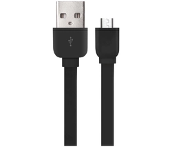 Cabo USB x Micro USB Recarrega e Transfere Dados Multilaser 1 Metro Preto - Wi325