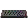 Teclado Gamer Mecanico Redragon Phantom Preto Switch Marrom - K629-RGB PT-BROWN