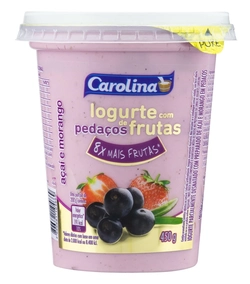 Iogurte Com Pedaços Frutas 450g