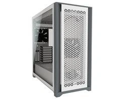 Gabinete Gamer Corsair 5000d Airflow Lateral de Vidro 2 Fans Branco - Cc-9011211-ww