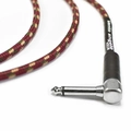 Cabo de Guitarra Angel Tx  0,30 Mm Comector P10/p10 90º 15ft 4,57 Metros Textil