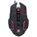 Mouse Gamer Galatica 2400 Dpi Led Vermelho Cabo Usb 1.8 Metros Trançado
