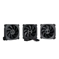 KIT COOLER GABINETE 120MM AERION VEIL PRETO C/ CONTROLADORA- FAN100