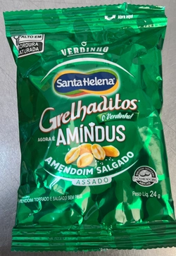 Amendoim Salgado Assado Verdinho 24g