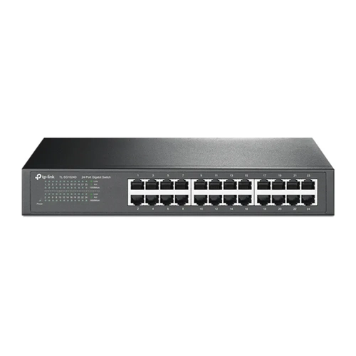 Switch De Mesa Ou Rack 24 Portas Tp-link Tl-sg1024d V9 10/100/1000 Mbps