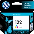 Cartucho de tinta original de três cores HP 122 ch562hb