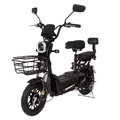 Bicicleta Eletrica Scooter Wehawk Prime Hw500 500w Bat 48v 12ah Black