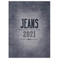 Agenda Jeans 2021, 112 Folhas, 123mm x 166mm - Tilibra
