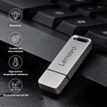 Pen Drive Lenovo 64tb Flash Metal Usb 3.0 Cinza Promoção