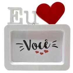 Porta Retratos 10x15 - EU AMO VOCÊ