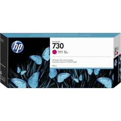 Cartucho De Tinta Hp 730 Magenta Pluk 300 Ml P2v69a
