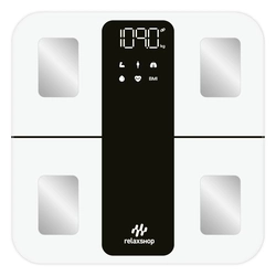 Balança Bioimpedância 25 Análises Corporais Bio Smart Relax Branca