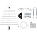 Antena Externa Log Para Tv Lu-20 Plus Aquário