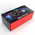 Water Cooler Pcyes Sangue Frio 3 Argb Black Vulcan 240mm TDP 250w - Argbsf3240br