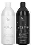 Kit Zap Me Leva Antifrizz Máscara + Shampoo 1 Litro