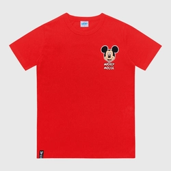 Camiseta Manga Curta Mickey Mouse Fakini Masculino