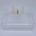 Caixa P tampa removível Borboleta Quartzo
