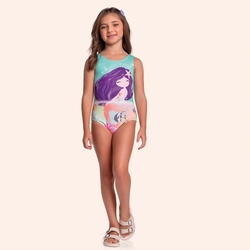 Maiô Little Mermaid Fakini Feminino