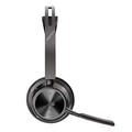 Headset Hp Poly Voyager Focus 2 Usb-a/c Com Base Para Microsoft Teams - 9t9j6aa#ac3