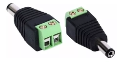 Kit Com 10 Conector P4 Macho Borne Camera Cftv