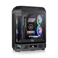Gabinete Gamer Thermaltake The Tower 600, Painel de Vidro, Mid-Tower, 2x Fans 140mm, Black - CA-1Z1-00M1WN-00