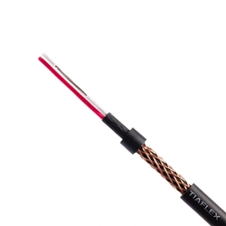Cabo Blindado Para Audio Estereo Tiaflex  2x0,14 Mm Preto 601410