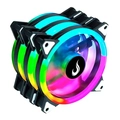 Kit Com 3 Ventoinhas Rise Mode Energy, 120mm, Argb, Preto - Fn-02-rgb-5v
