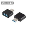 Adaptador Type-c Macho P/ Usb 3.0 Femea (pack C/ 10 Un.) Mod. Le-5544