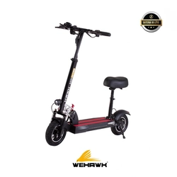 Patinete Eletrico Com Banco Hawk Ssm Ultra 500w Bat 48v 18ah Black