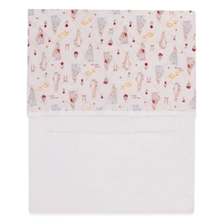 Jogo de Lençol de Berço Suedine Feminino – Rose Garden