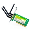 Placa de Rede Wireless PCI TP-Link 300Mpbs 3 Antenas - TL-WN951N