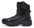 Bota Militar Acero Couro Tiger Pró Preto Brilhante