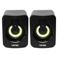 Caixa de Som Gamer Vinik Galaxy 6w 2.0 Led Rainbow - Vspkg6wgl