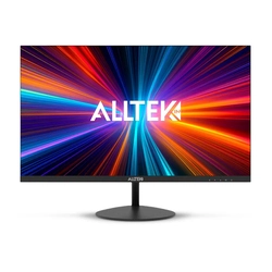 Monitor Alltek In de 21,5 FHD, Tela Ultrafina, Painel VA, 100 HZ, 5MS, HDMI, VGA, Preto - ATK-215 Z