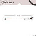 Bastão de Caminhada Actos 115cm - 135cm, Trava Rápida e Manopla de Cortiça (Azteq)