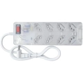 Filtro De Linha Clamper Com Proteção Dps 3p Energia 8 Tomadas Transparente - 84877