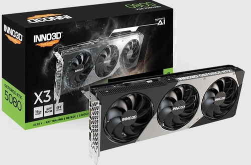 Placa de Vídeo 16gb Rtx5080 Inno3d X3 N50803-16d7-176068n