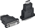 Adaptador HDMI Macho x DVI Fêmea
