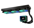 Water Cooler Asrock Challenger 360 Digital Preto 360mm Argb Com Display