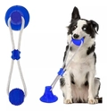 Brinquedo Puxador com Ventosa e Bola para  Cães