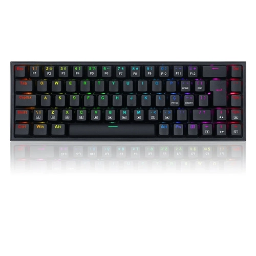 Teclado Mecanico Gamer Redragon Castor RGB Preto Switch Brown - K631-RGB (PT-BROWN)