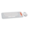 Kit Teclado e Mouse Logitech Pop Icon Sem Fio - 920-013057