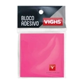 Bloco Adesivo 76x76mm Rosa VIGHS