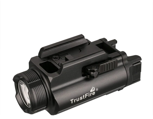 Lanterna Tática Trustfire GM 35 para Pistola - 1350 lumens