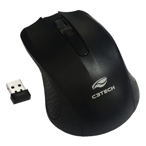 Mouse C3 Tech S/fio Rc Nano Black M-w20bk