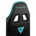 Cadeira Gamer THUNDERX3 EC3 Cyan Preta/Ciano