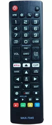 Controle Remoto Universal Para Smart Tv Samsung LG Netflix