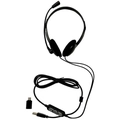 Headset Office Bright USB Com Adaptador Usb-c Tipo-c