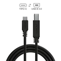 Cabo Usb Tipo-c P/ Usb b 3.0 - Preto - 1 Metro - P3ucbp-1