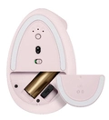 Mouse Logitech Lift Rose Sem Fio Ergonômico - 910-006472